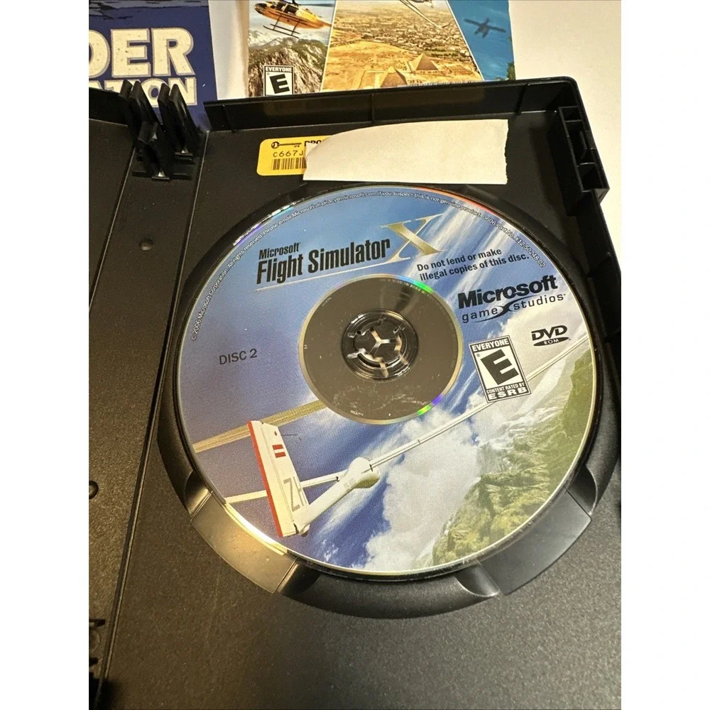 Microsoft Flight Simulator X: Deluxe edition + Acceleration Expansion PC